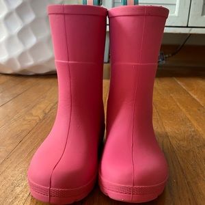 Toddler totes cirrus Charley rain boots size 5/6